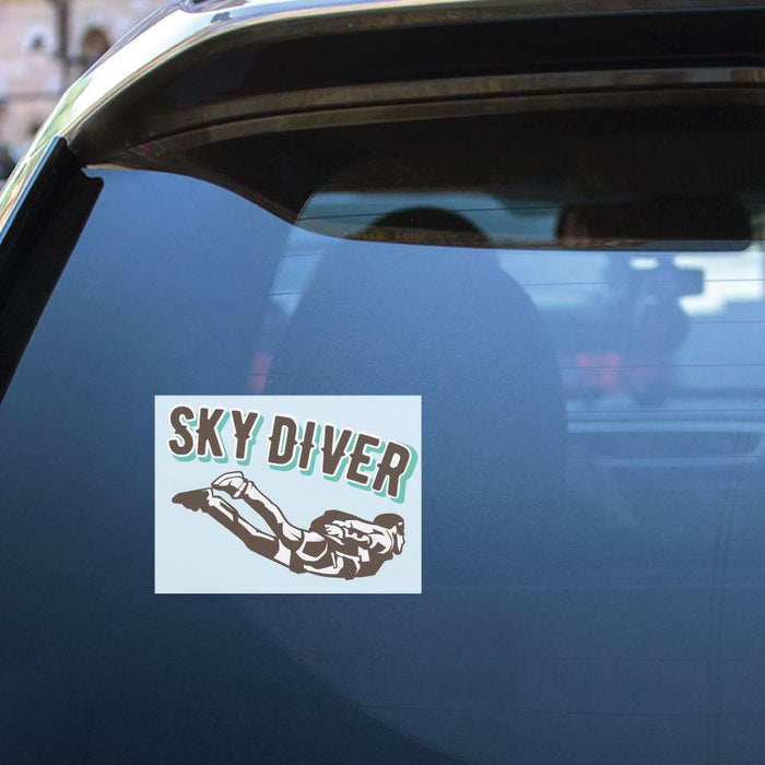 Sky Diver Sticker Decal
