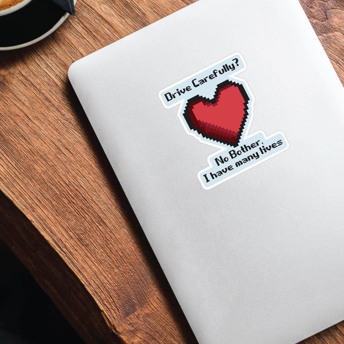 Gamer Has Many Lives Sticker Decal