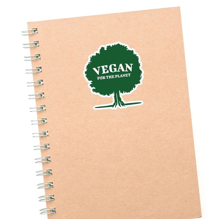 Vegan For The Planet Sticker Decal