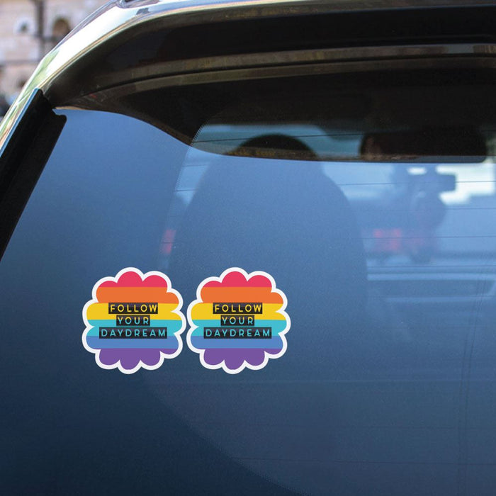 2X Follow Your Daydream Sticker Decal