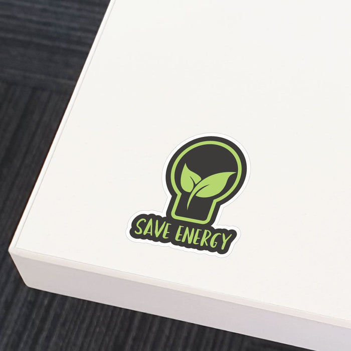 Save Energy Sticker Decal | Environment Stickers - Sticker Collective