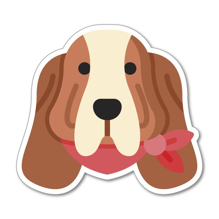 Basset Hound Sticker Decal