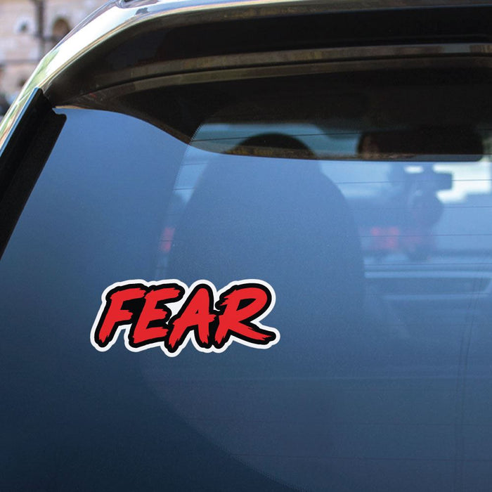 Fear Me Sticker Decal