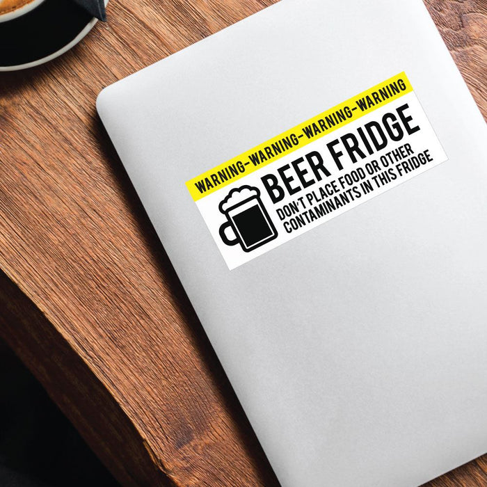Beer Fridge Sticker Decal