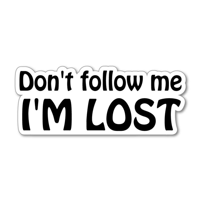 I Am Lost Sticker Decal
