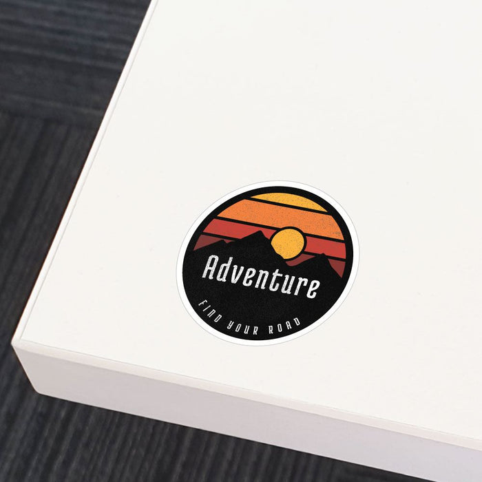 Find Your Road Adventure Sticker Decal