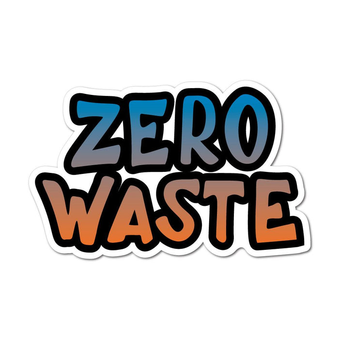 Zero Waste Sticker Decal