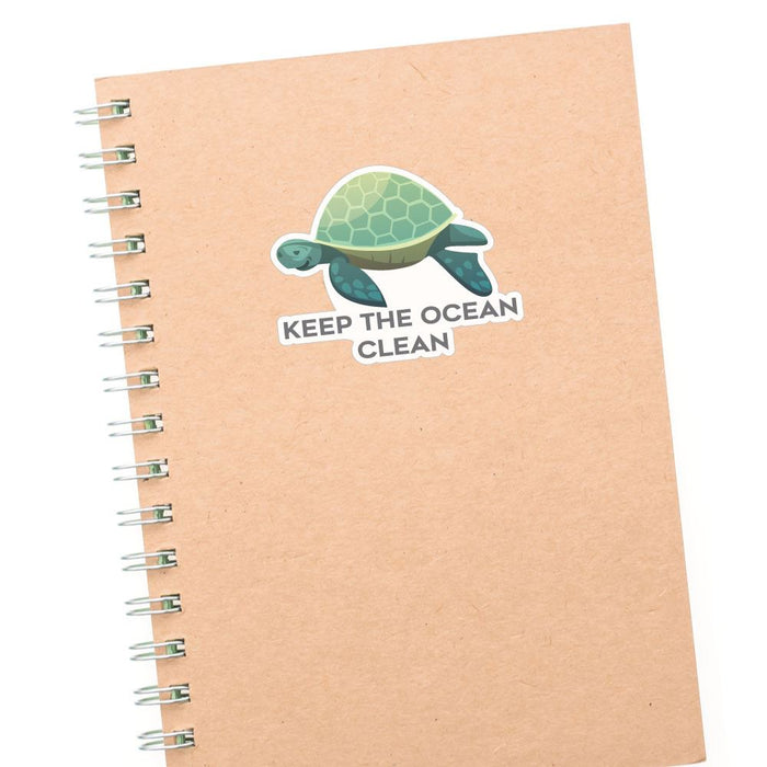 Keep The Ocean Clean Sticker Decal