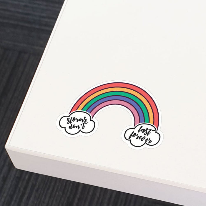 Storms Dont Last Forever Sticker Decal