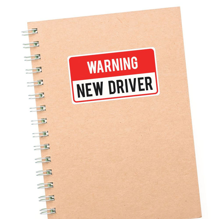 Warning Beginner Driver Sticker Decal