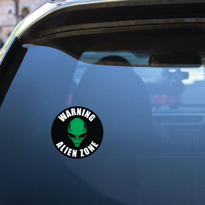 Alien Zone Sticker Decal