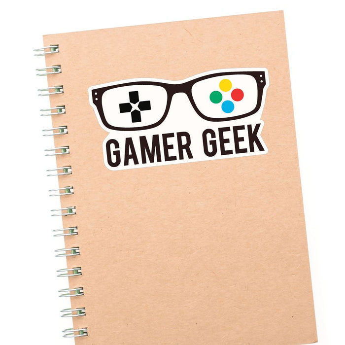 Nerdy Gamer Sticker Decal