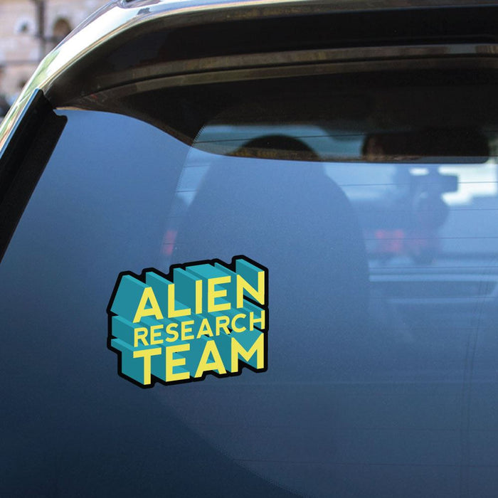 Alien Research Team Sticker Decal