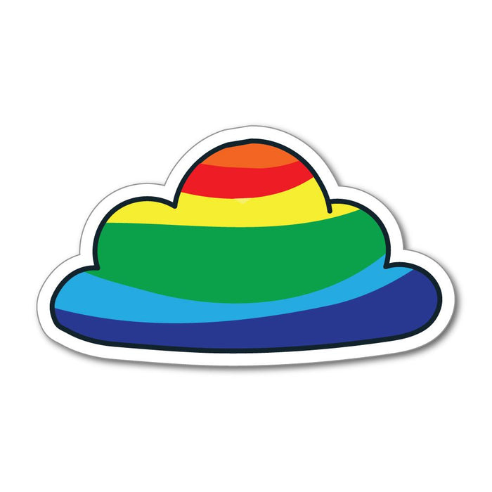 Rainbow Car Sticker Decal