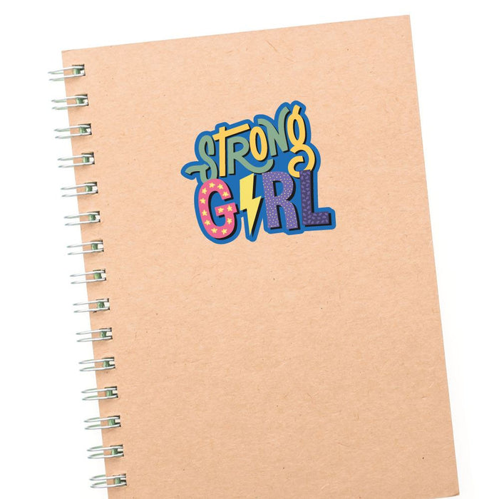 Strong Girl Sticker Decal