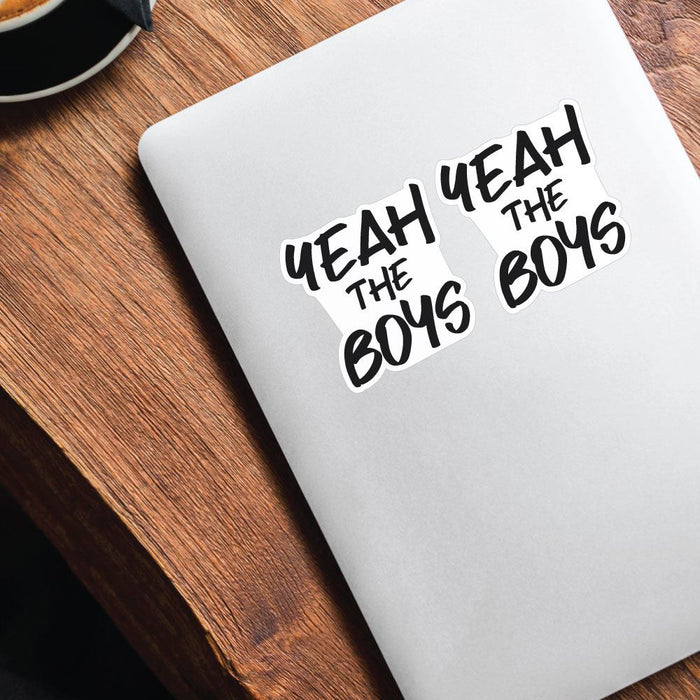 2X Yeah The Boys Sticker Decal