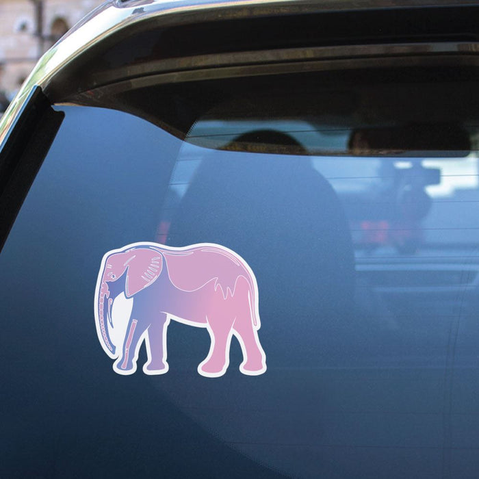 Pretty Elephant Sticker Decal