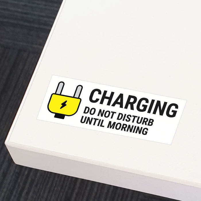 Charging Do Not Disturb Sticker Decal