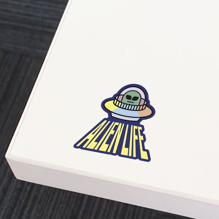 Alien Life Sticker Decal