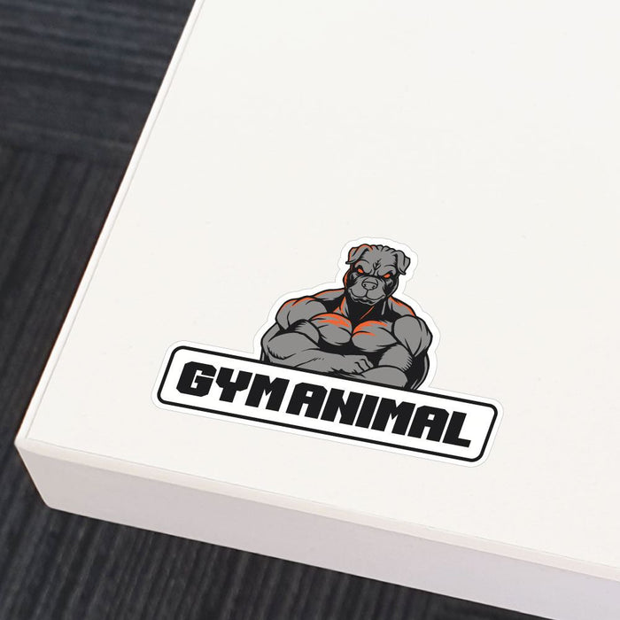 Gym Animal Sticker Decal