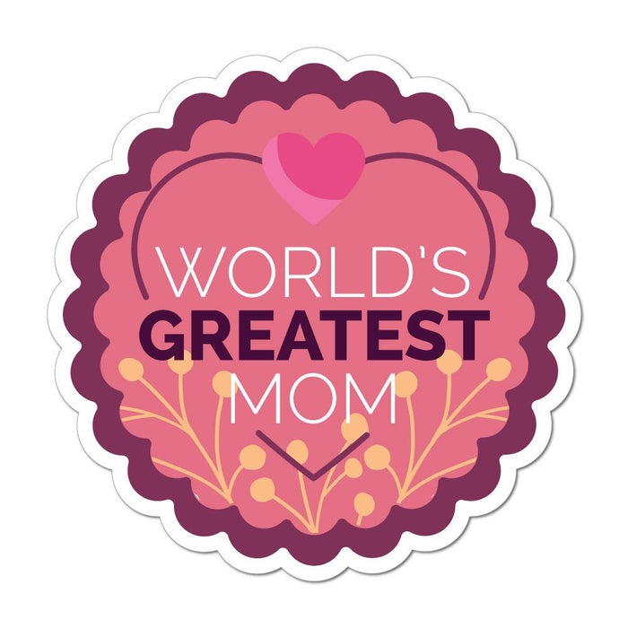 Worlds Greatest Mom Sticker Decal
