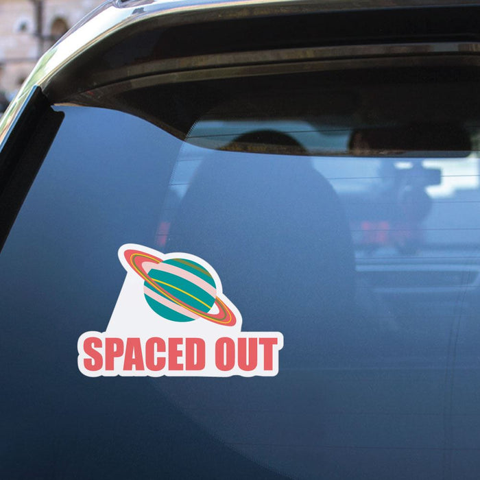 Spaced Out Sticker Decal