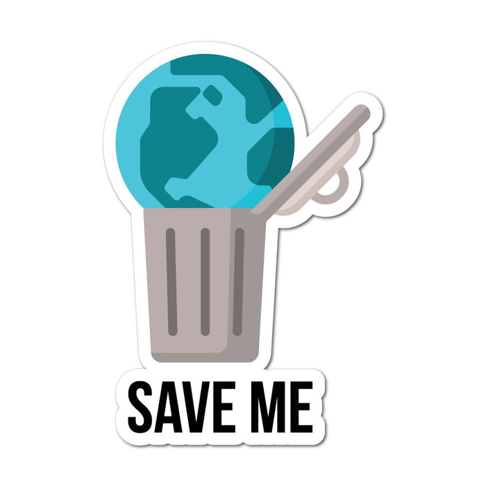 Save Me Sticker Decal | Environment Stickers - Sticker Collective