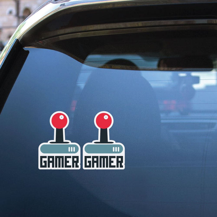 Two Hand Control Sticker 2X Gamer Control Sticker Decal | Game Stickers - Sticker Collective