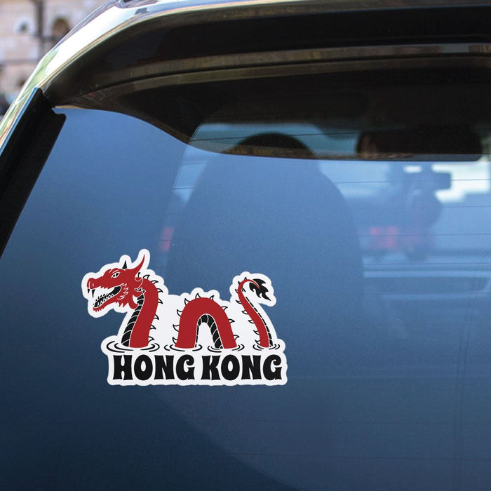 Hong Kong Dragon Sticker Decal