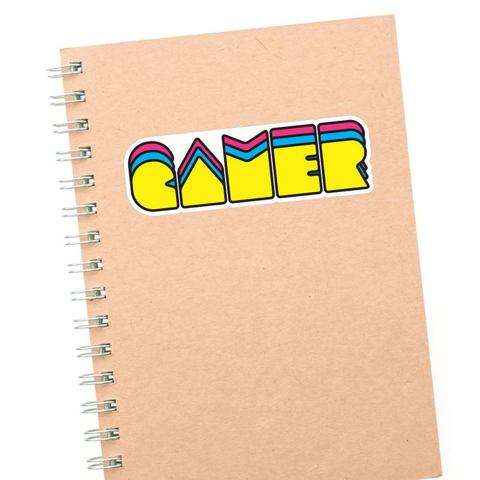 Retro Gamer Sticker Decal
