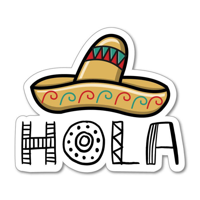 Hola  Sticker Decal