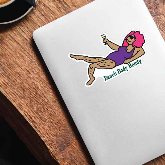 Beach Body Ready Sticker Decal