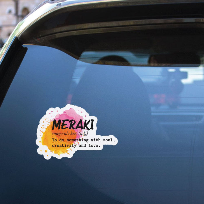 Meraki Sticker Decal