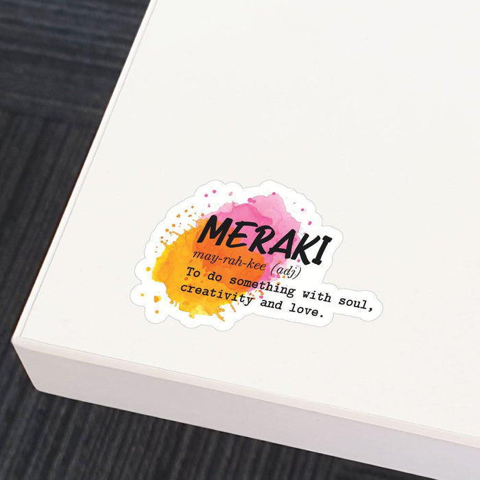 Meraki Sticker Decal