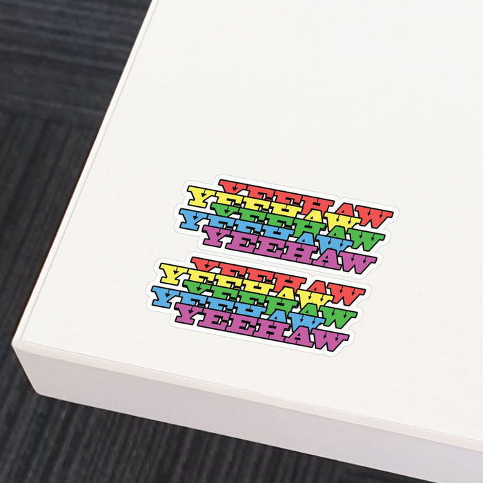 2X Yehaaw Sticker Decal