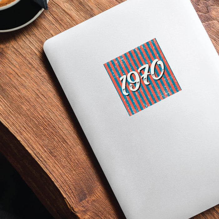 1970 Sticker Decal