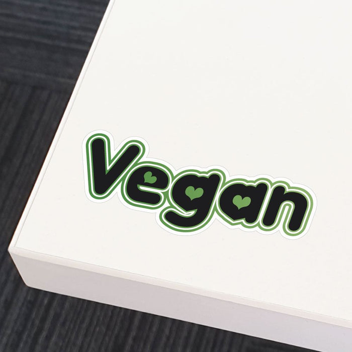 Love Vegan Sticker Decal