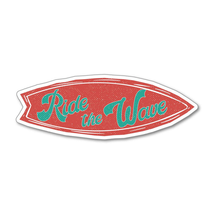 Ride The Wave Sticker Decal
