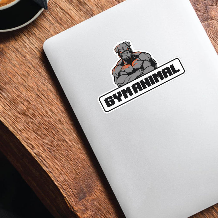 Gym Animal Sticker Decal