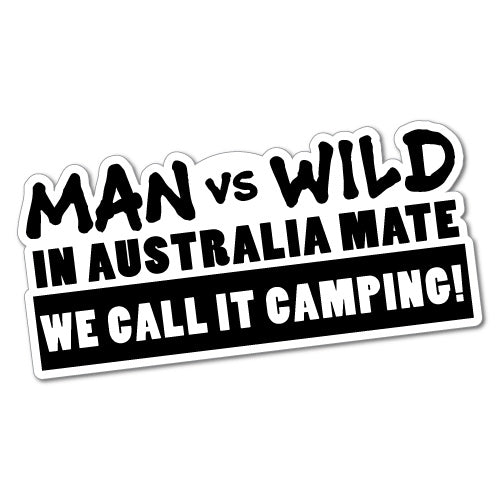 Australia Camping Sticker