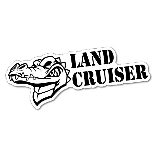 Outback Crocodile Sticker For Landcruiser