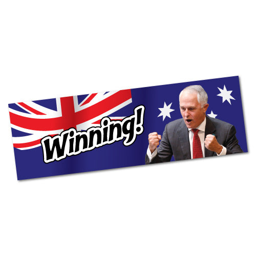 Yeah Winning Malcolm Turnbull Sticker