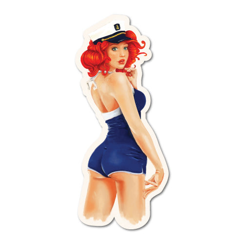 Sailor Girl Babe Sticker