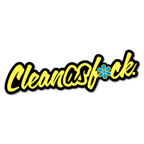 Clean As Fck Sticker