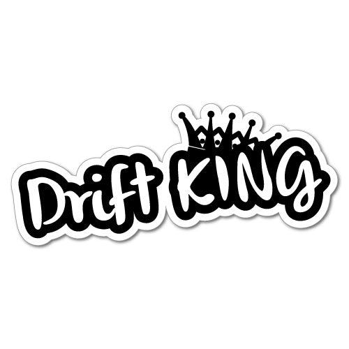 Drift King Sticker
