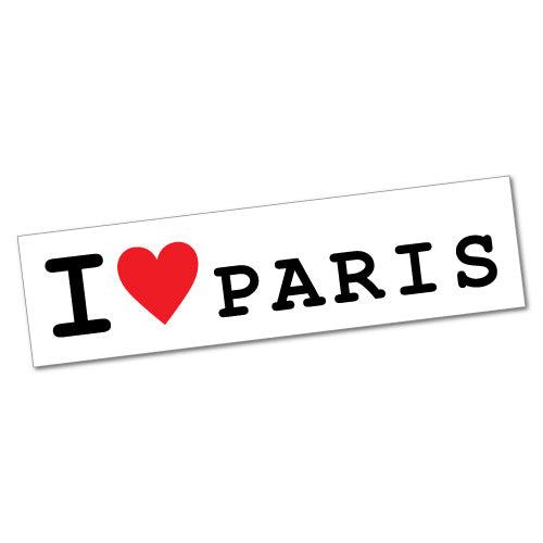 I Heart Paris Sticker