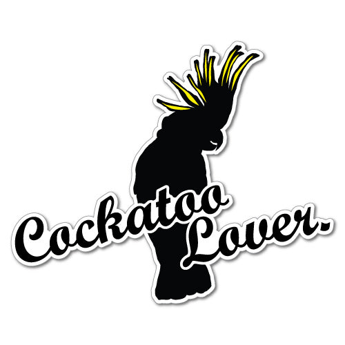 Cockatoo Lover Sticker