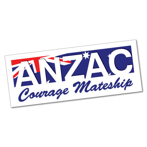 Courage Mateship Sticker
