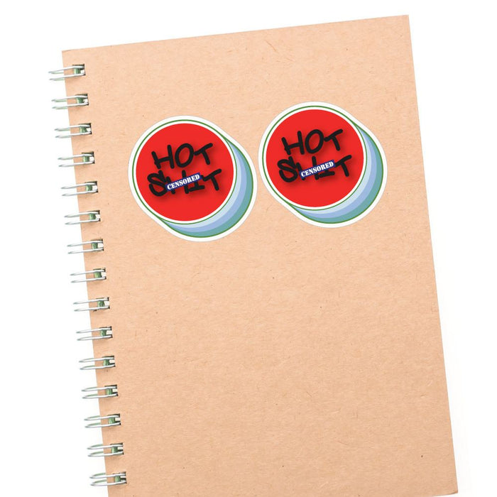 2X Hot Sht Sticker Decal