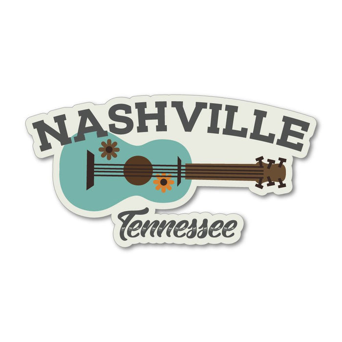 Nashville Tennessee Usa America Sticker Decal
